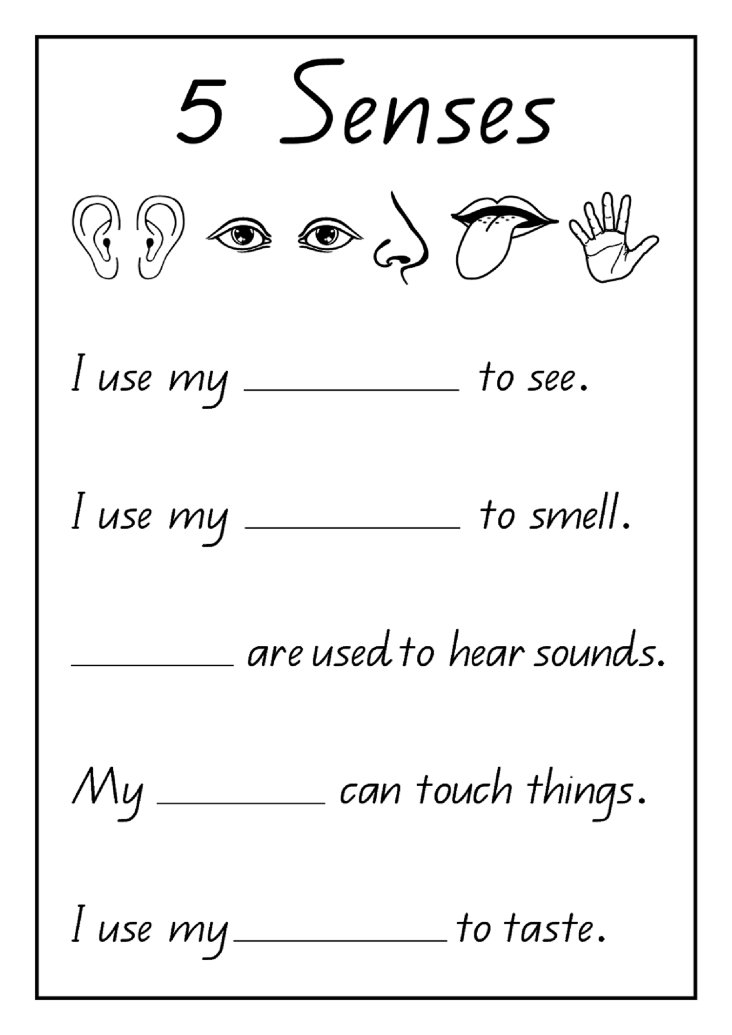 Grade 1 Worksheets For Children Learning Exercise 1st 