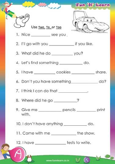 Image Result For Year 5 English Worksheets Worksheet For 