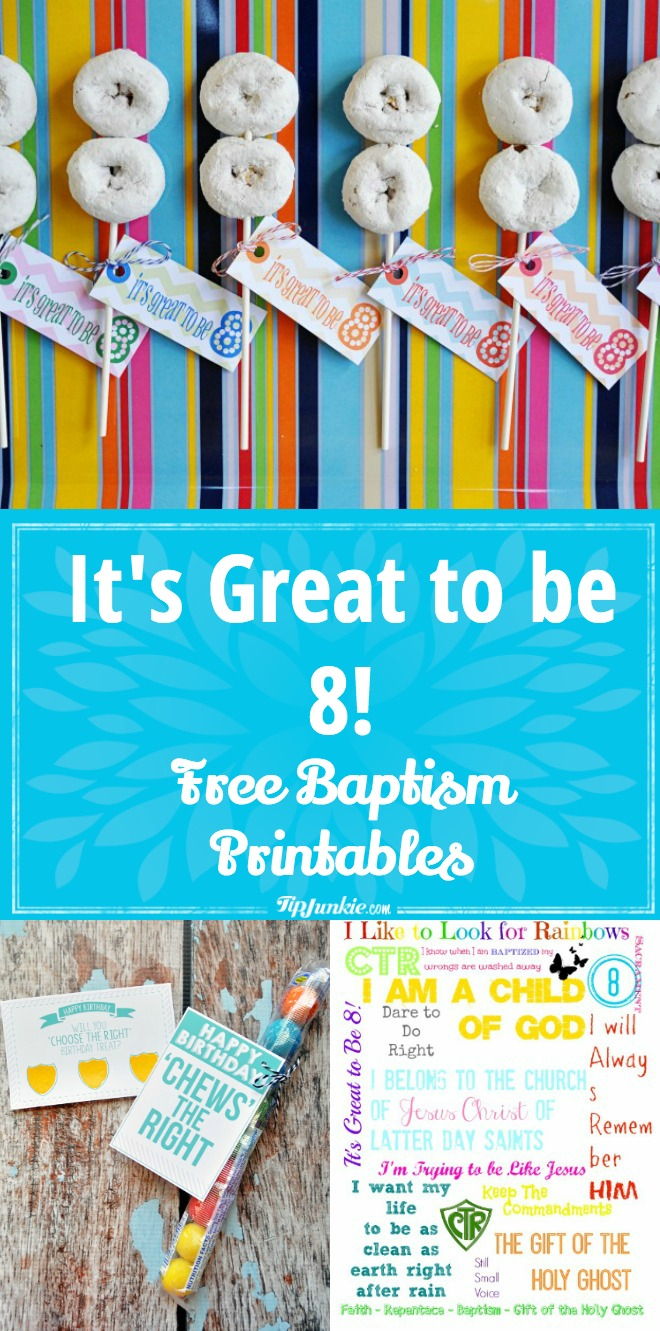 It s Great To Be 8 Free Printables Tip Junkie