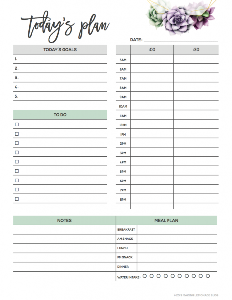 It s Here Get Your FREE 2025 Printable Planner Making 
