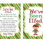 Items Similar To You Ve Been Elfed Printable
