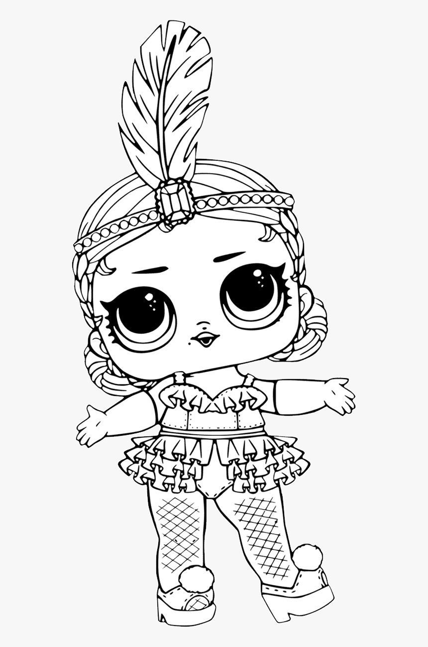 L O L Surprise Doll Png Free Printable Coloring 