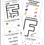 Letter F Free Alphabet Worksheets For Kids Roaming Rosie