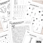 Letter I Worksheets Alphabet Series Easy Peasy Learners