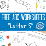 Letter S Worksheets Free Kids Printable