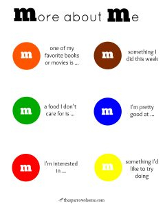 M Ms Ice Breaker And Guided Prayer Activities The 