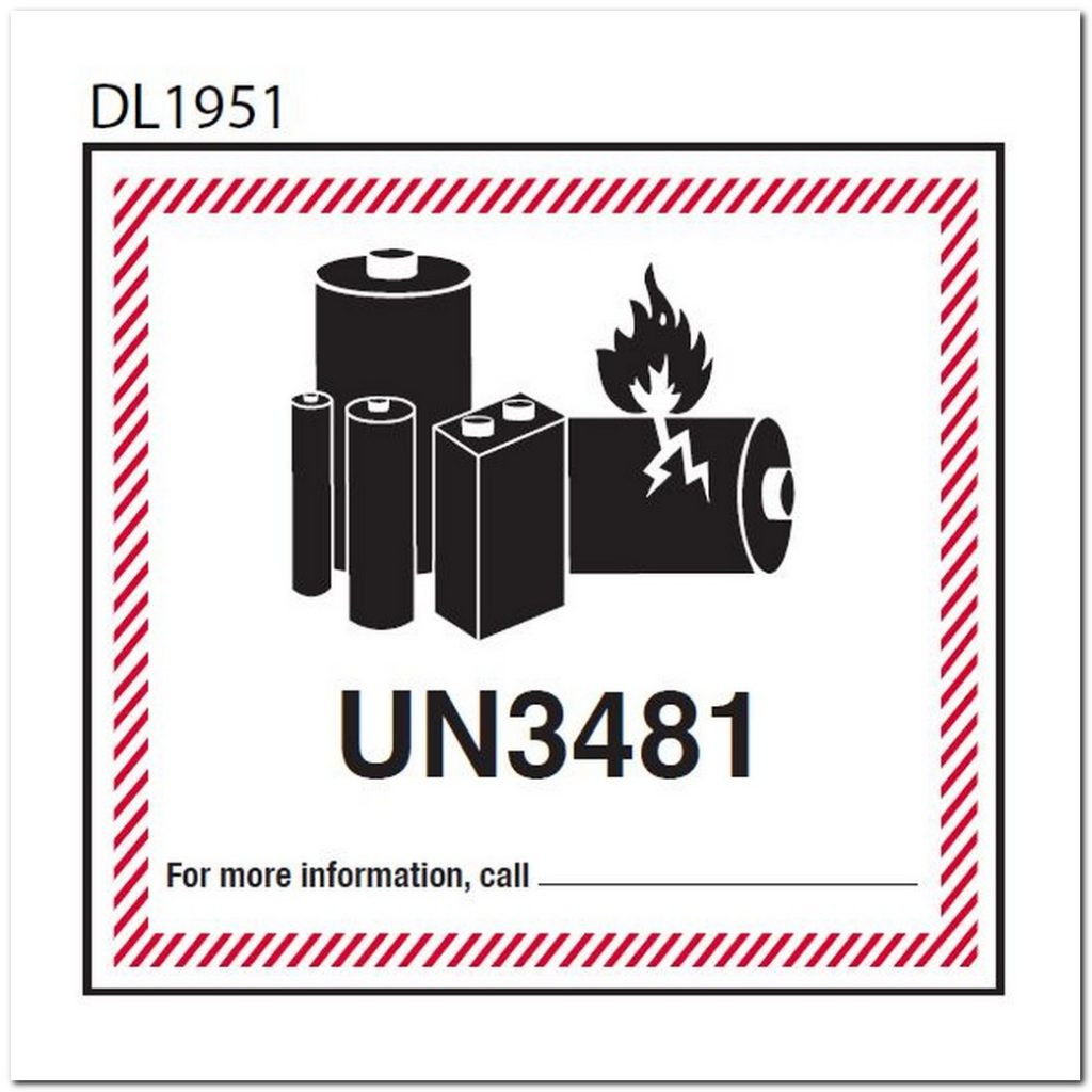 Mandatory Now New Lithium Battery Labels For 2021
