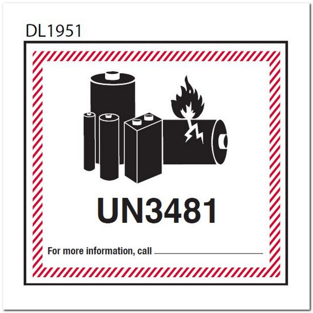 Mandatory Now New Lithium Battery Labels For 2019