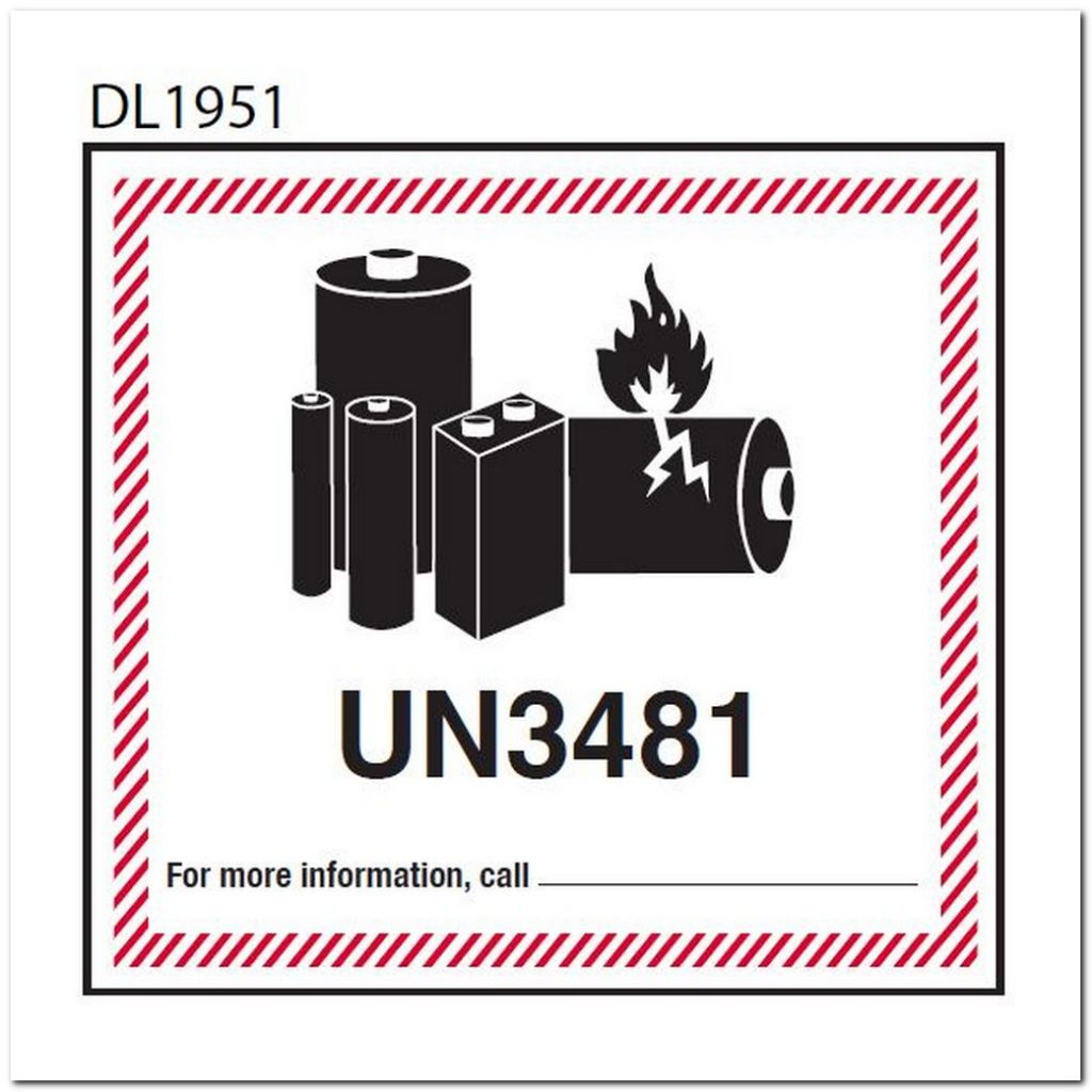 Mandatory Now New Lithium Battery Labels For 2021 