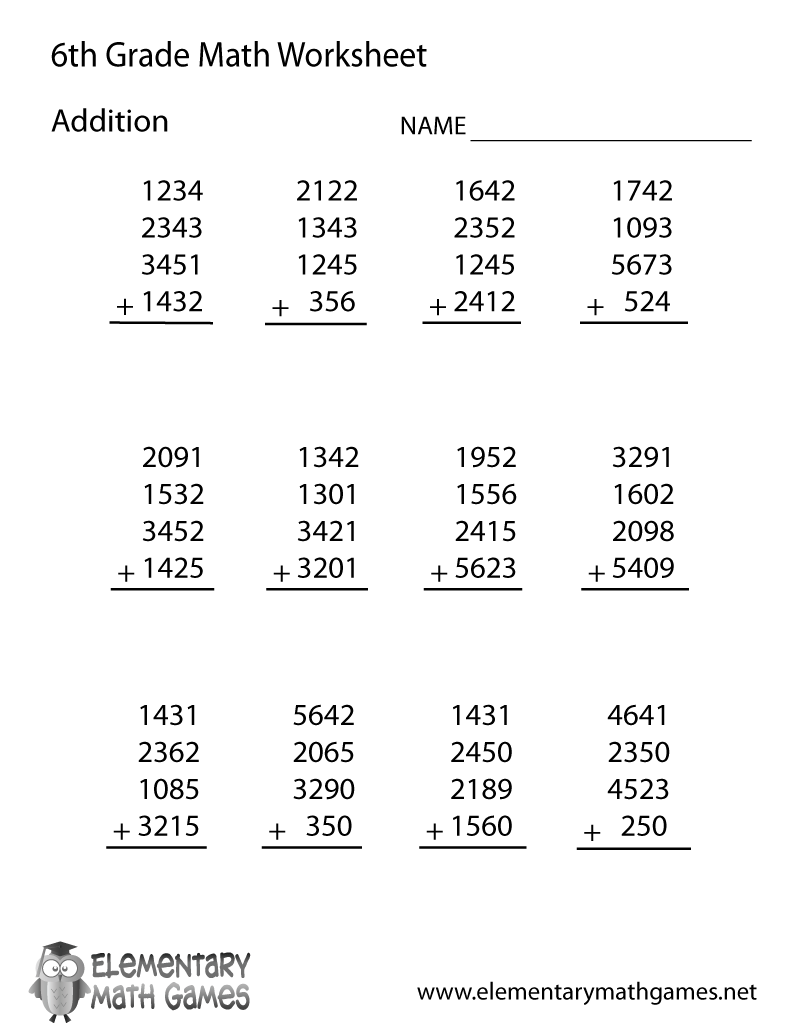 Math Worksheet Category Page 1 Worksheeto