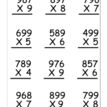 Multiplication Worksheets For 5th Grade Worksheetfun