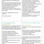 Mystery Riddles Game English ESL Worksheets For Distance