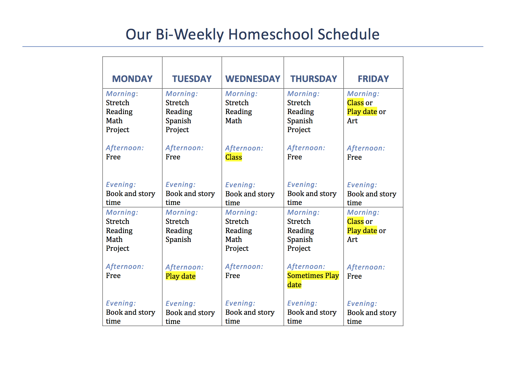 Our 1st Grade Homeschool Schedule And Curriculum Mama Of 