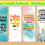 Paper Invader Free Printable Bookmarks Quotes