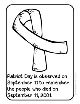 Patriot Day 9 11 Printable Book For Primary Grades 