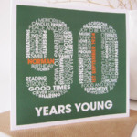 Personalised 90th Birthday Card By Mrs L Cards
