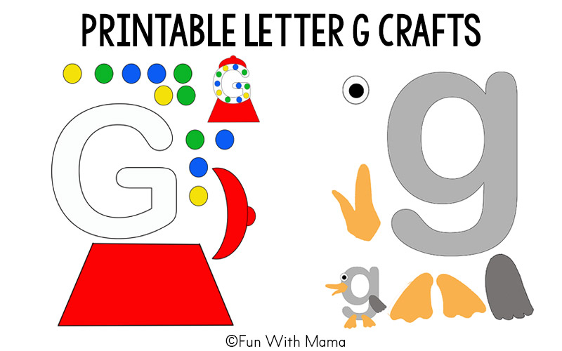 Printable Alphabet Letter Crafts Fun With Mama