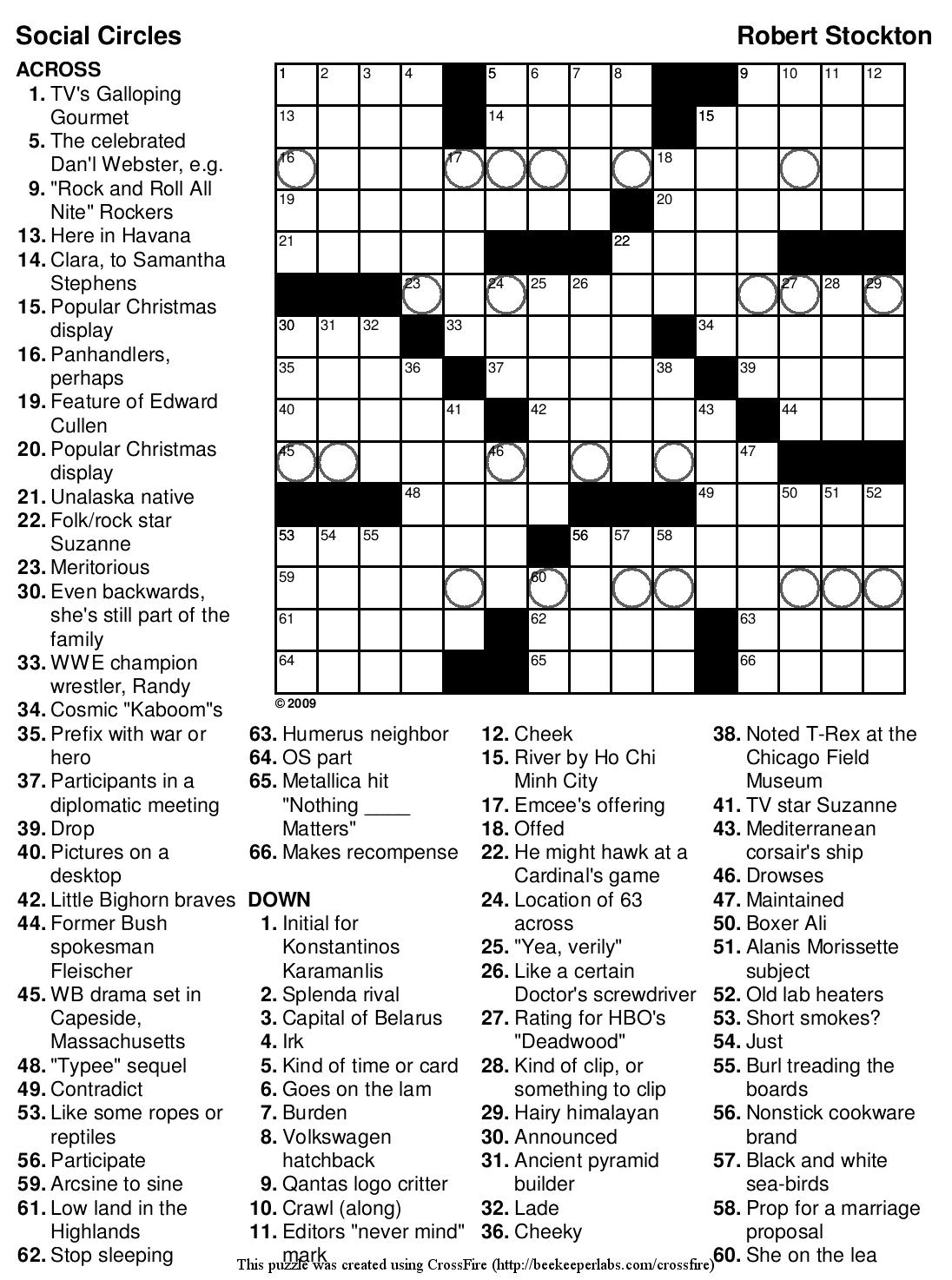 Printable Crossword Puzzles Medium Hard Printable 