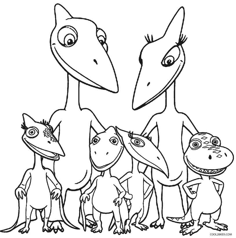 Printable Dinosaur Coloring Pages For Kids
