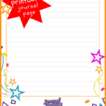 Printable Journal Page For Students JournalBuddies