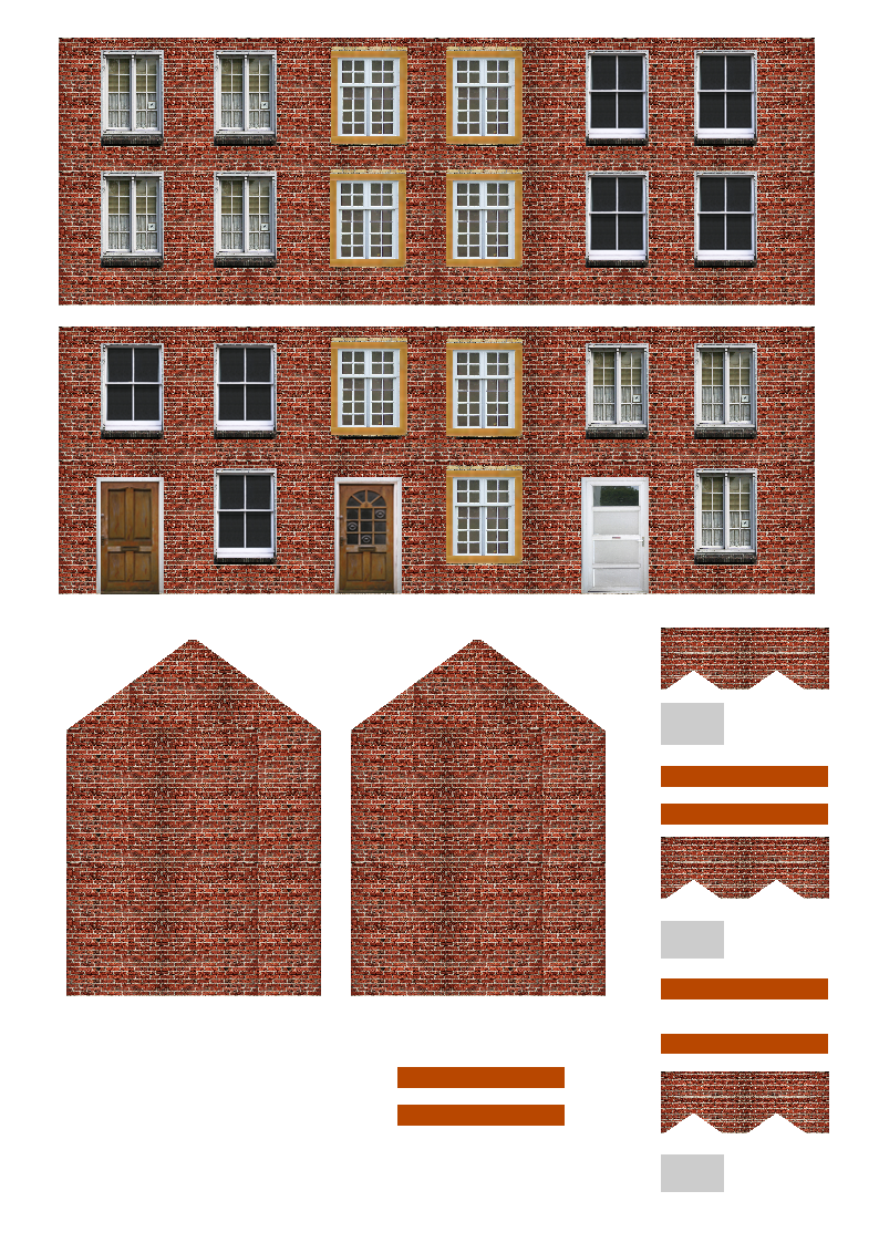 Printable N Gauge Buildings 8 Free Printable Ho Scale 