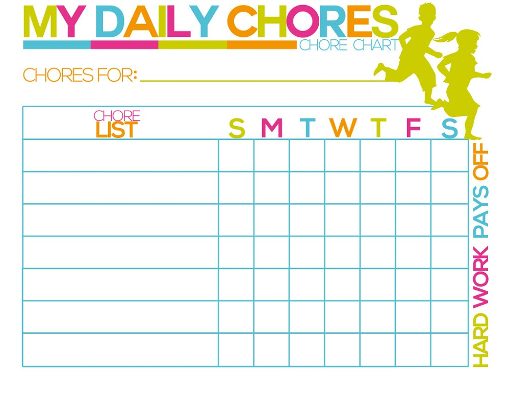 Printable Reward Charts For Kids Activity Shelter