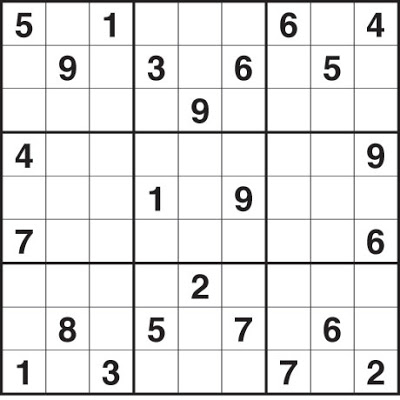 PRINTABLE SUDOKU