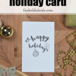 Printing The Holidays Free Printable Holiday Greeting Card