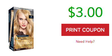 Save 3 Off L Oreal Superior Preference Hair Colour 