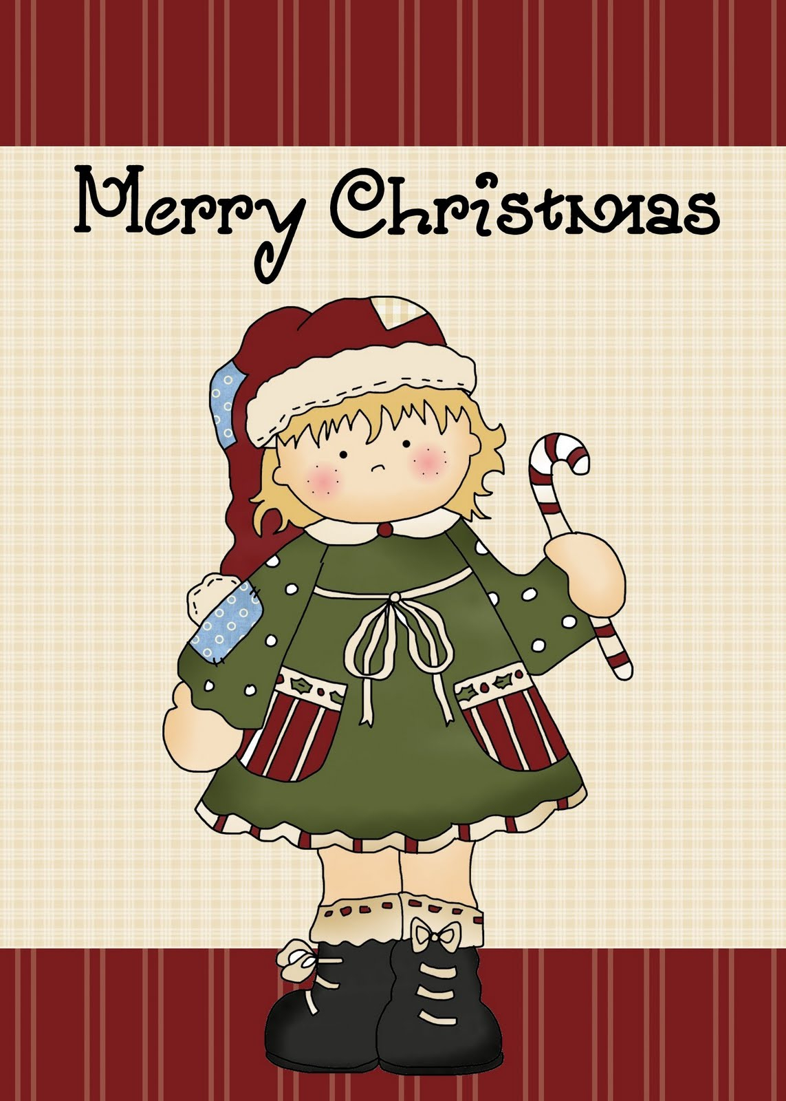 Scrapbookingbyleann Designs FREE Printable Christmas Card 