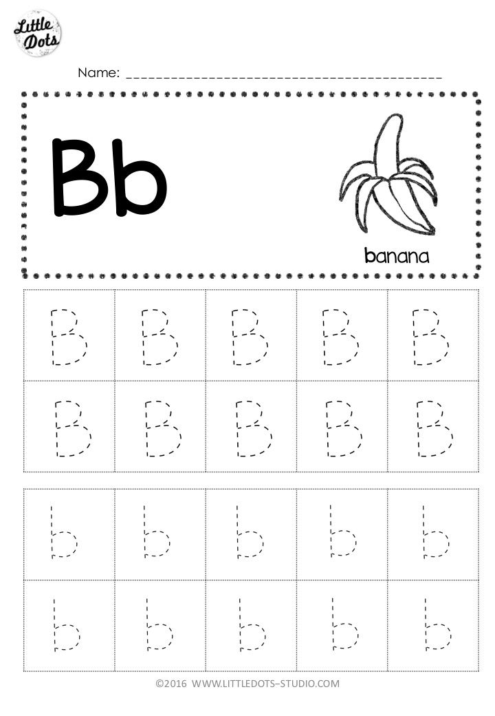 Single Post Preschool Letter B Preschool Letters 