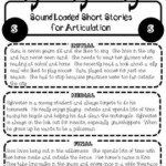 Sound Loaded Short Stories For Articulation F V Sh Ch Th J
