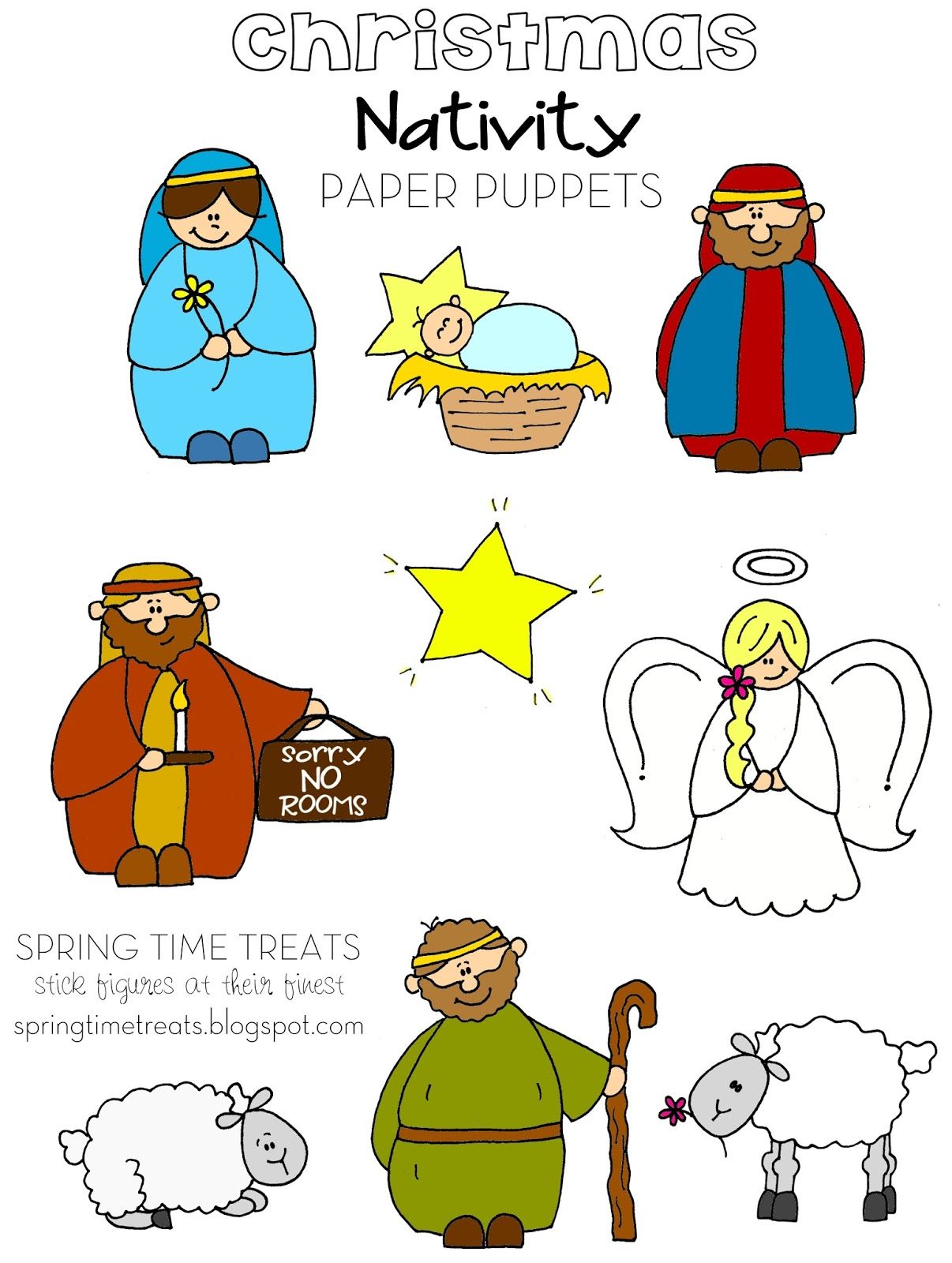 Spring Time Treats Don t Eat Pete Nativity Version FREE 