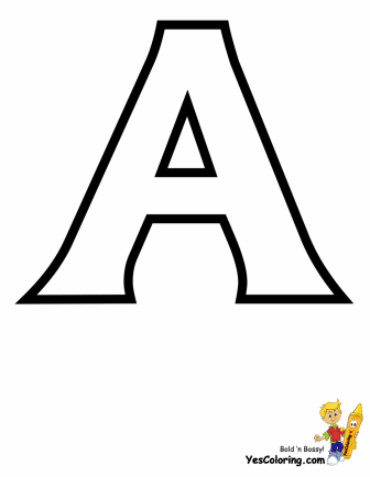Standard Letter Printables Free Alphabet Coloring Page Standard Letter Printables Free Alphabet Coloring Page