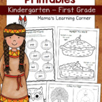 Thanksgiving Worksheets For Kindergarten And First Grade