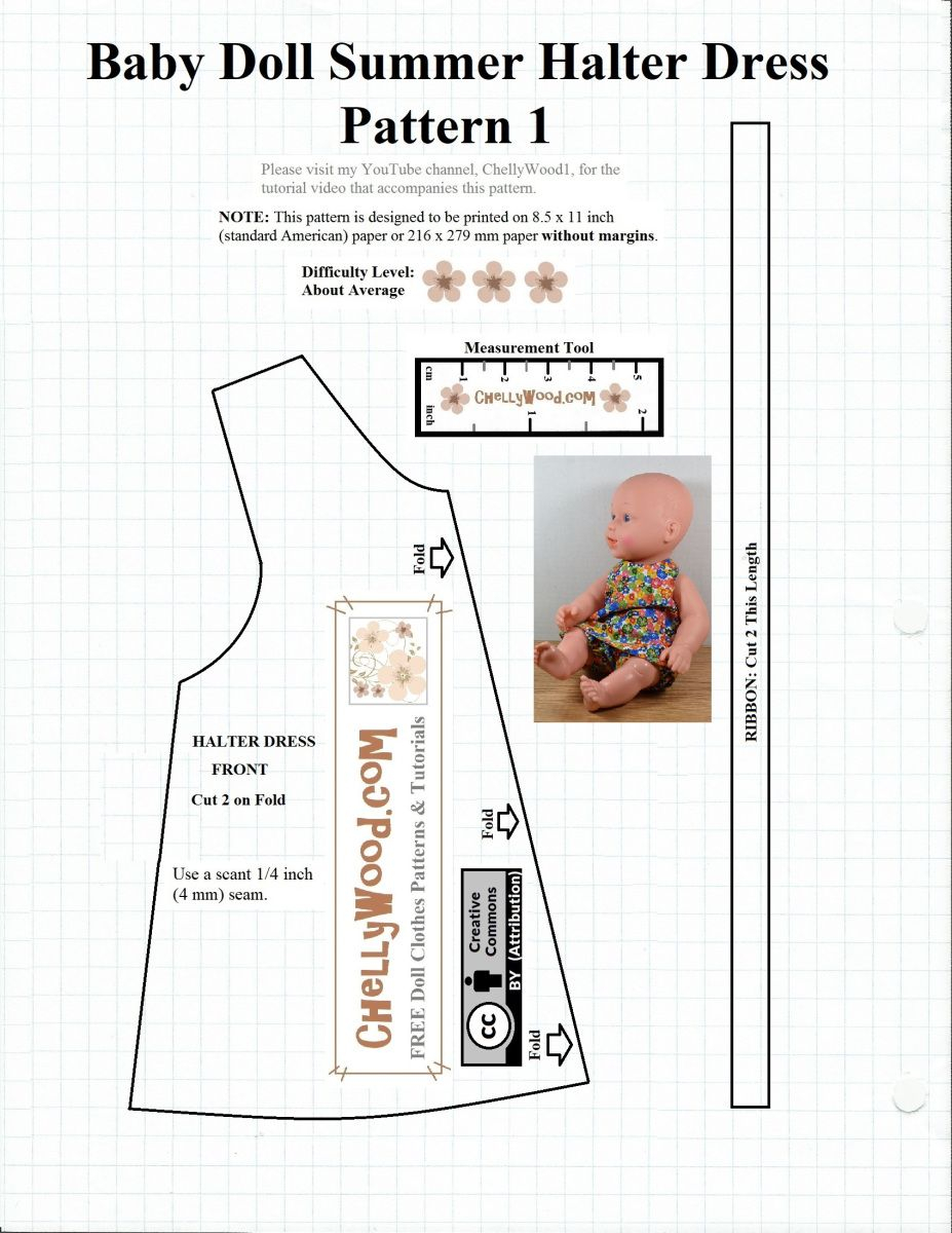 This Is The First Of Two Free Printable Sewing Patterns 