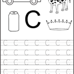 Trace The Letter C Worksheets Preschool Worksheets