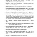 Trinity Grade 4 Questions Worksheet Free ESL Printable