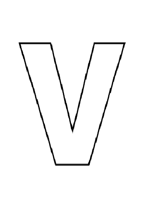 Uppercase Letter V Worksheets Free Printable Preschool 