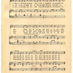 Vintage Christmas Sheet Music Printable The Graphics Fairy
