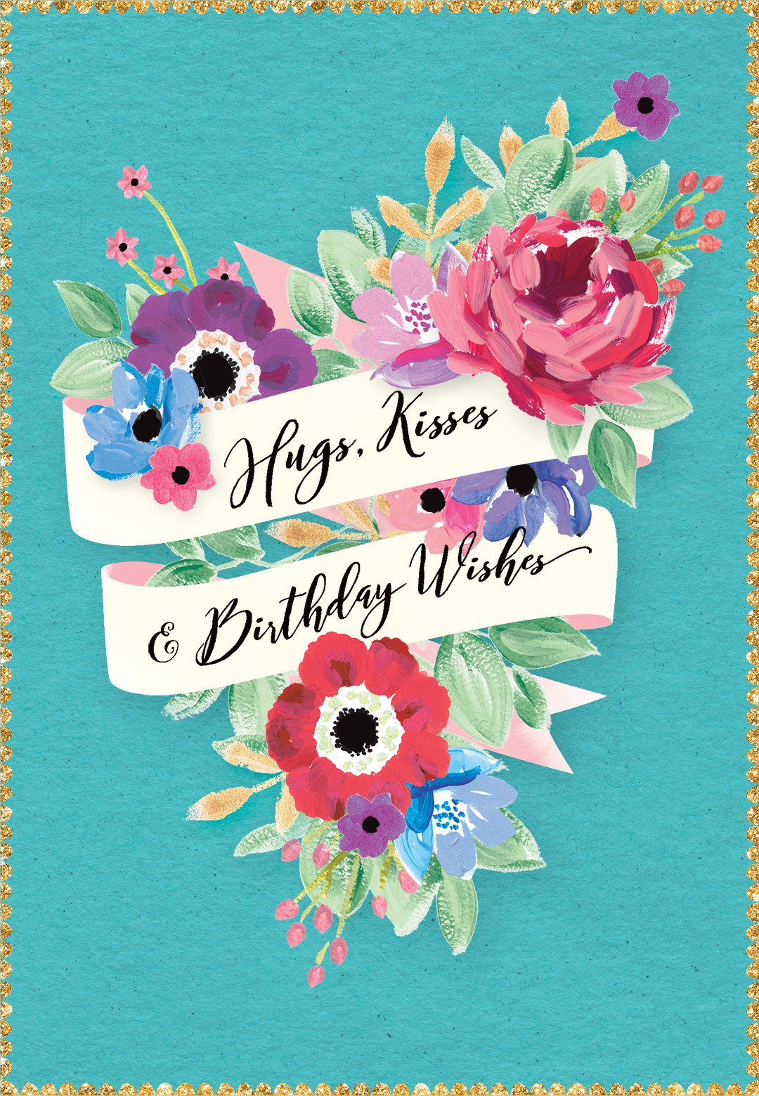 Vintage Echo Birthday Card Free Greetings Island