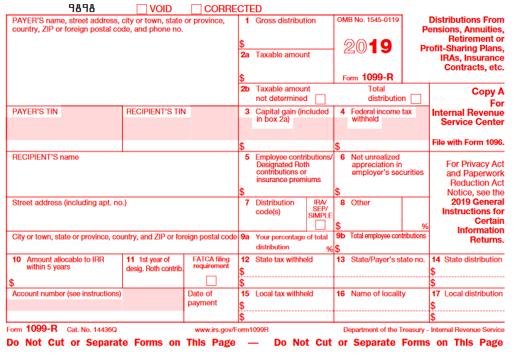 What Is A 1099 R 2025 Form Used For 1099 Tax Form 2025
