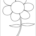 0to5 Template Flower Flower Template Picture Templates