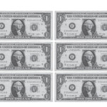 1 Dollar Banknote Printable Template Free Printable