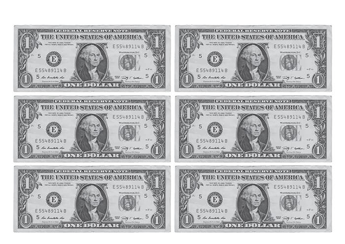 1 Dollar Banknote Printable Template Free Printable 