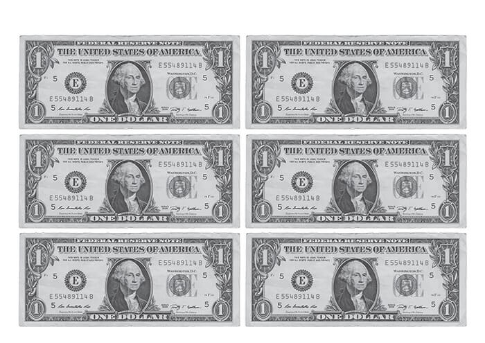 1 Dollar Banknote Printable Template Free Printable