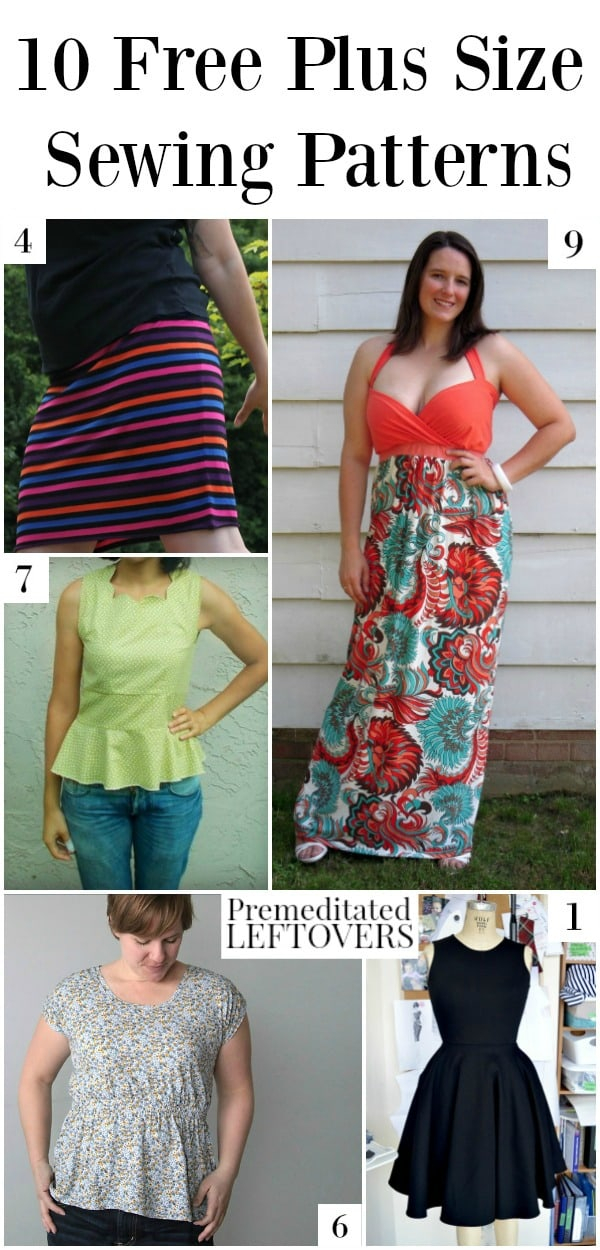 10 Free Plus Size Patterns For Women