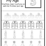 10 How Old I Am Age 3 Number Tracing And Learning