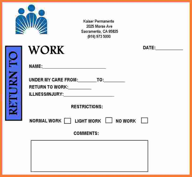 10 Printable Fake Doctors Notes Free Marital 