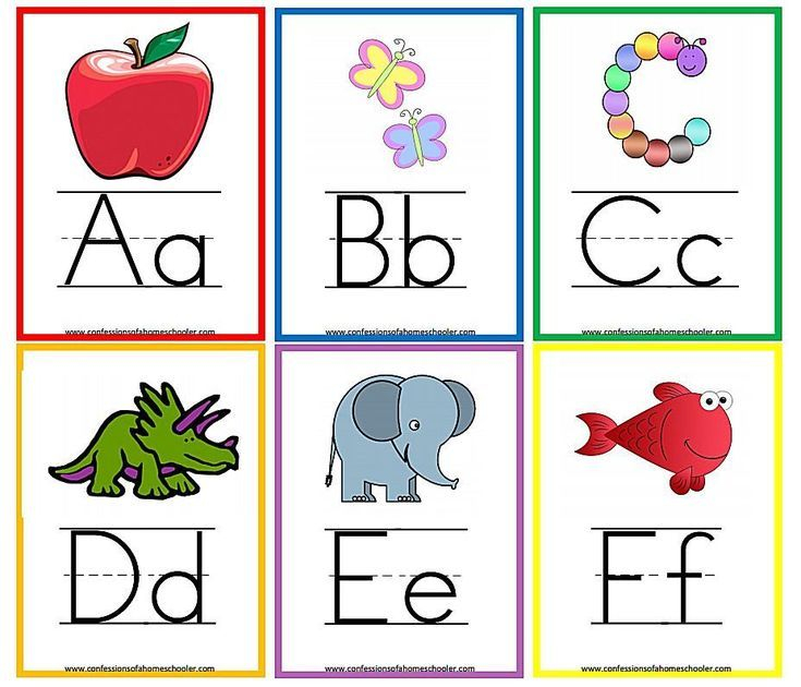 10 Sets Of Printable Alphabet Flashcards Alphabet Flash 